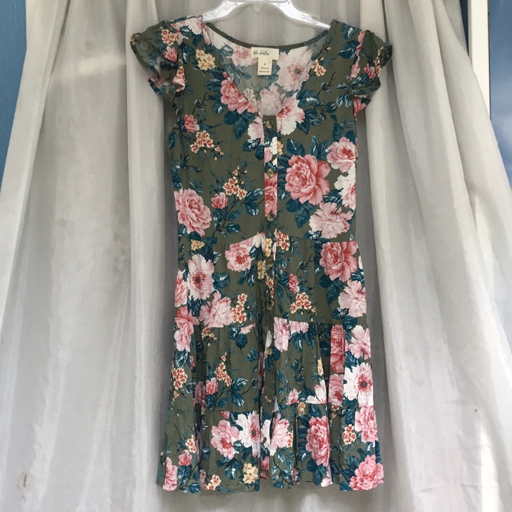 Blu dahlia dress